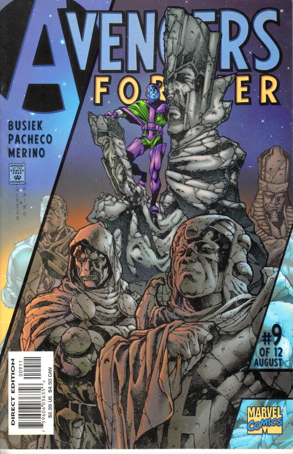 Avengers Forever #9 Very Fine (8.0) [Marvel Comic] THUMBNAIL