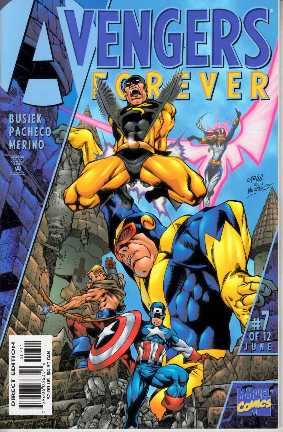 Avengers Forever #7 Near Mint (9.4) [Marvel Comic] LARGE