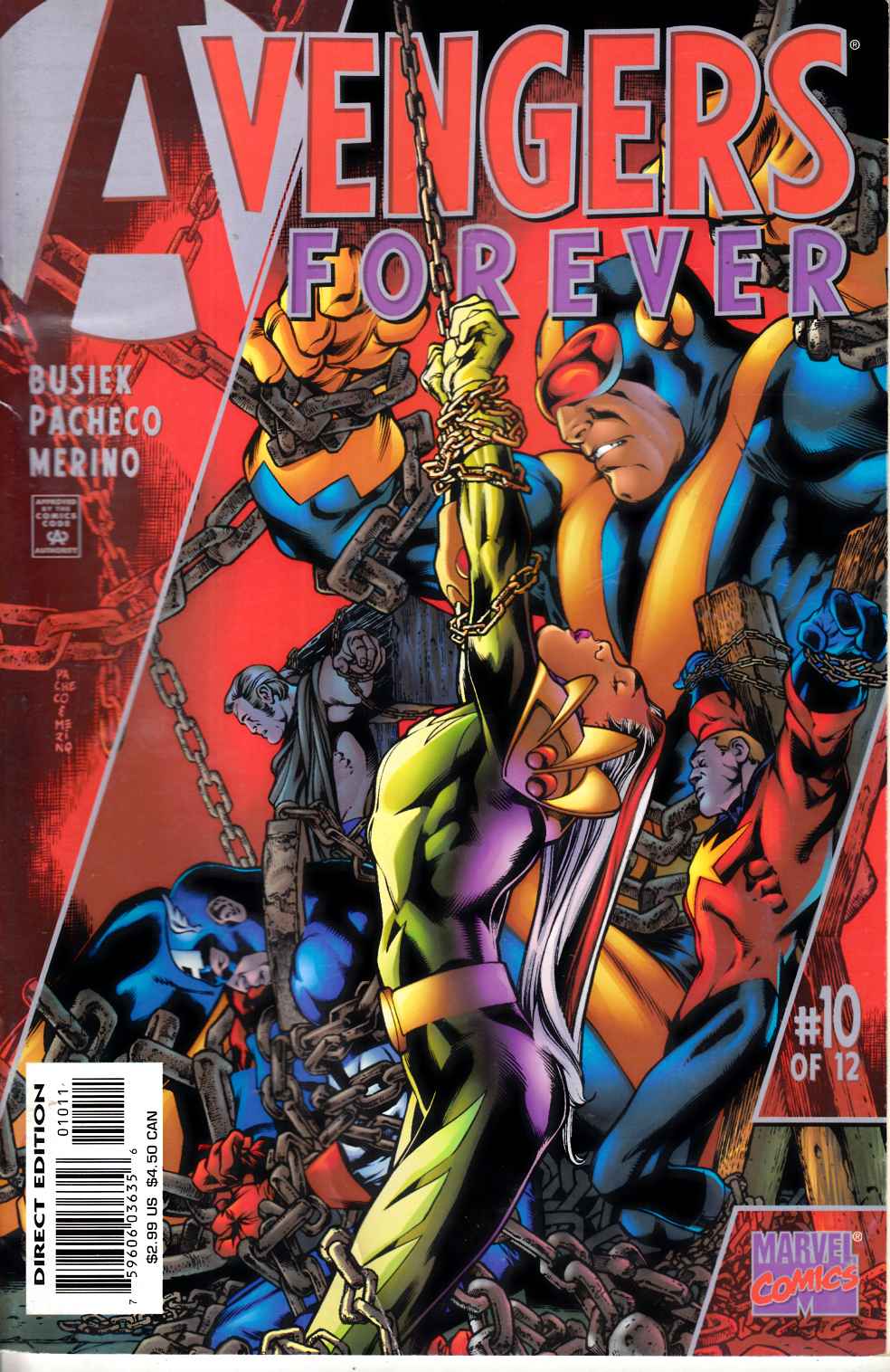 Avengers Forever #5 April 1999 Marvel Comics Grade NM