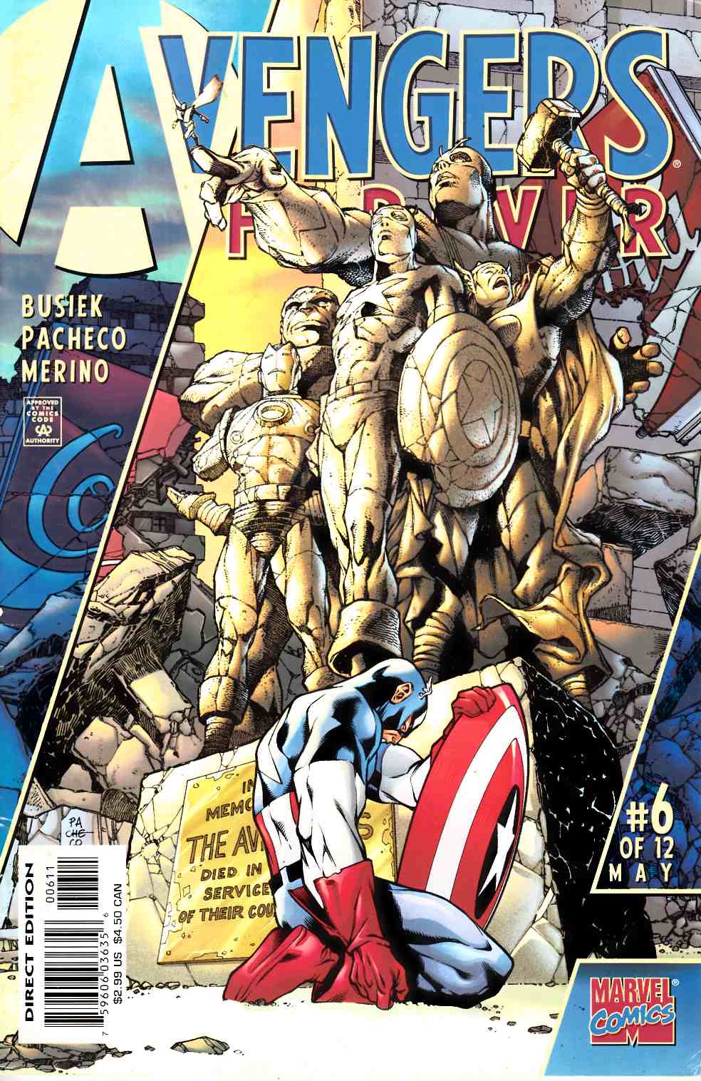 Avengers Forever #6 Very Fine (8.0) [Marvel Comic] LARGE