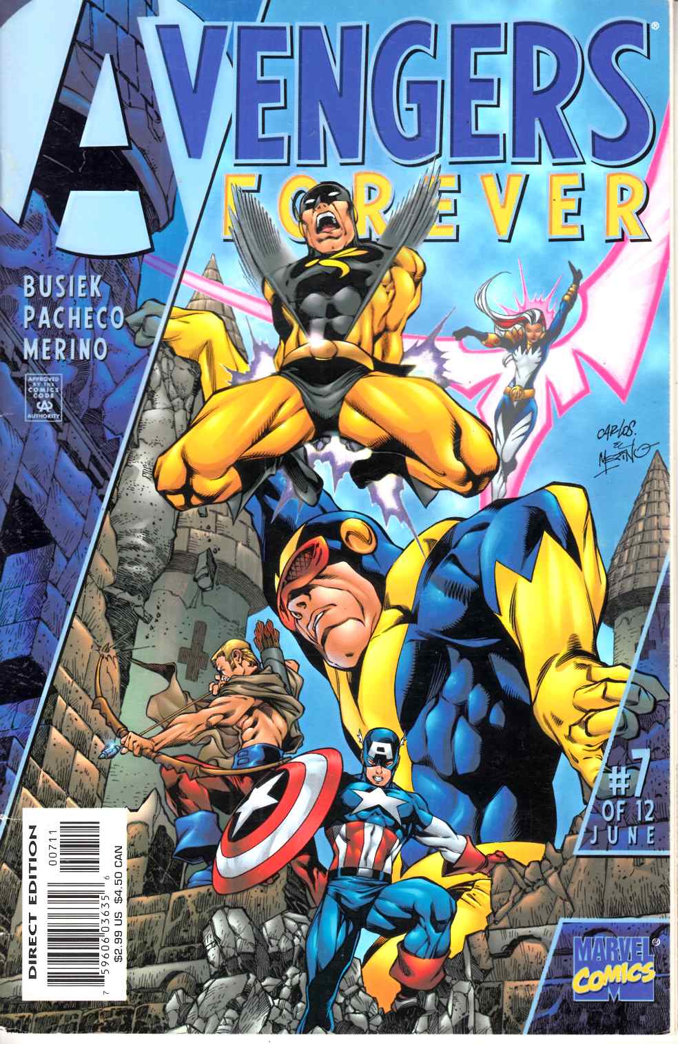 Avengers Forever #7 Fine (6.0) [Marvel Comic] LARGE