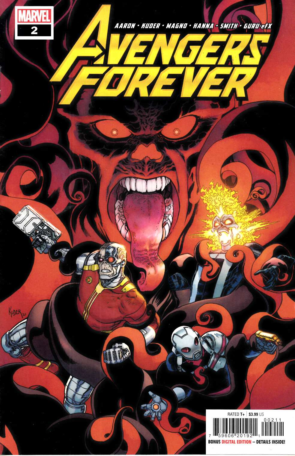 Avengers Forever #2 Near Mint (9.4) [Marvel Comic] THUMBNAIL