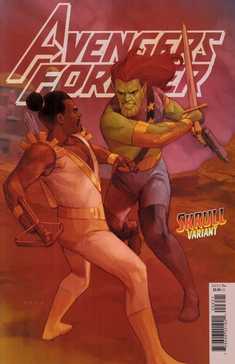 Avengers Forever #6 Skrull Variant Cover Near Mint (9.4) [Marvel Comic] LARGE