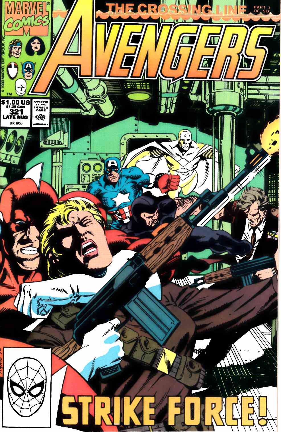 Avengers #321 Very Fine (8.0) [Marvel Comic] THUMBNAIL