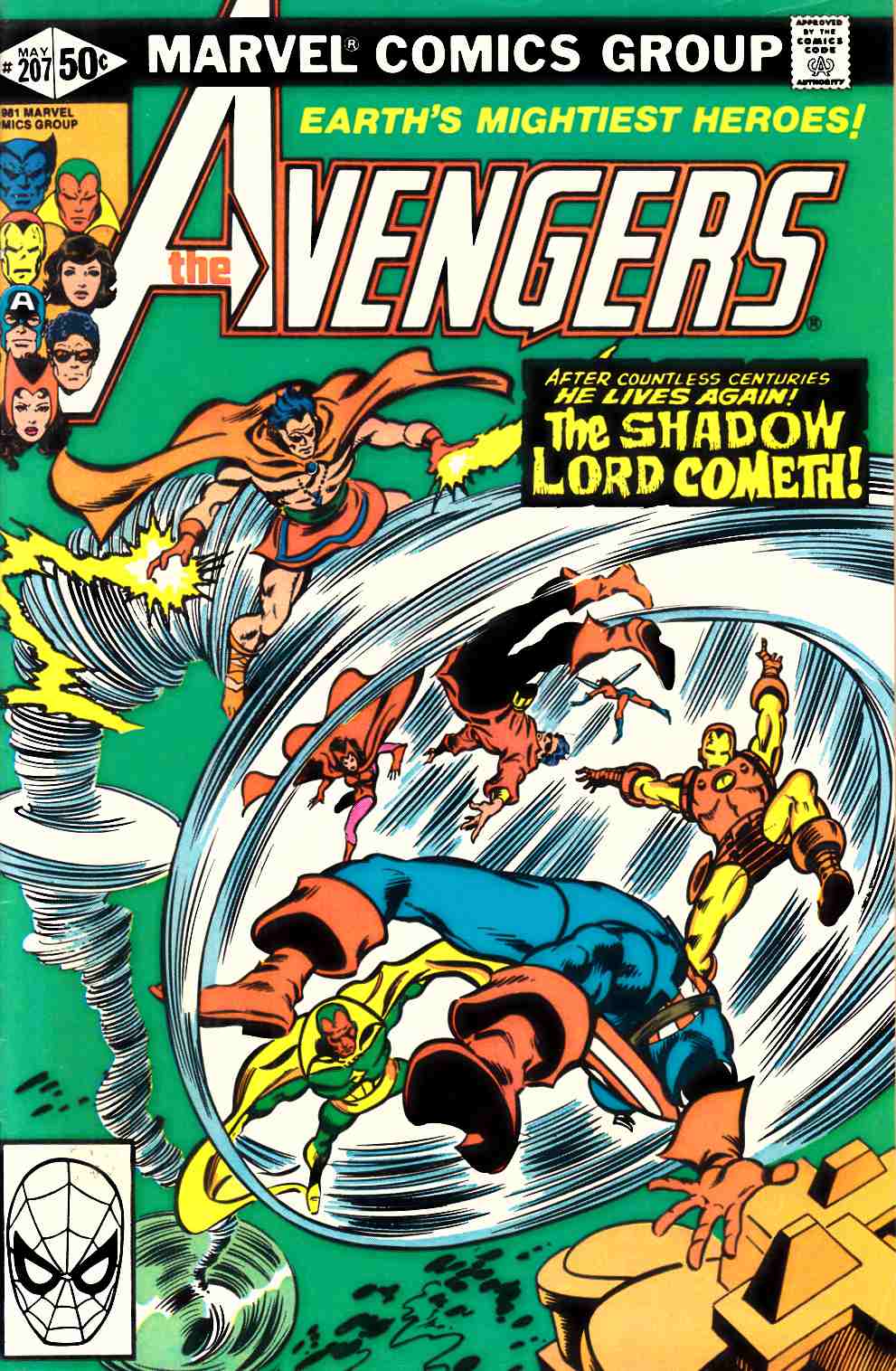 Avengers #207 Very Fine (8.0) [Marvel Comic] THUMBNAIL