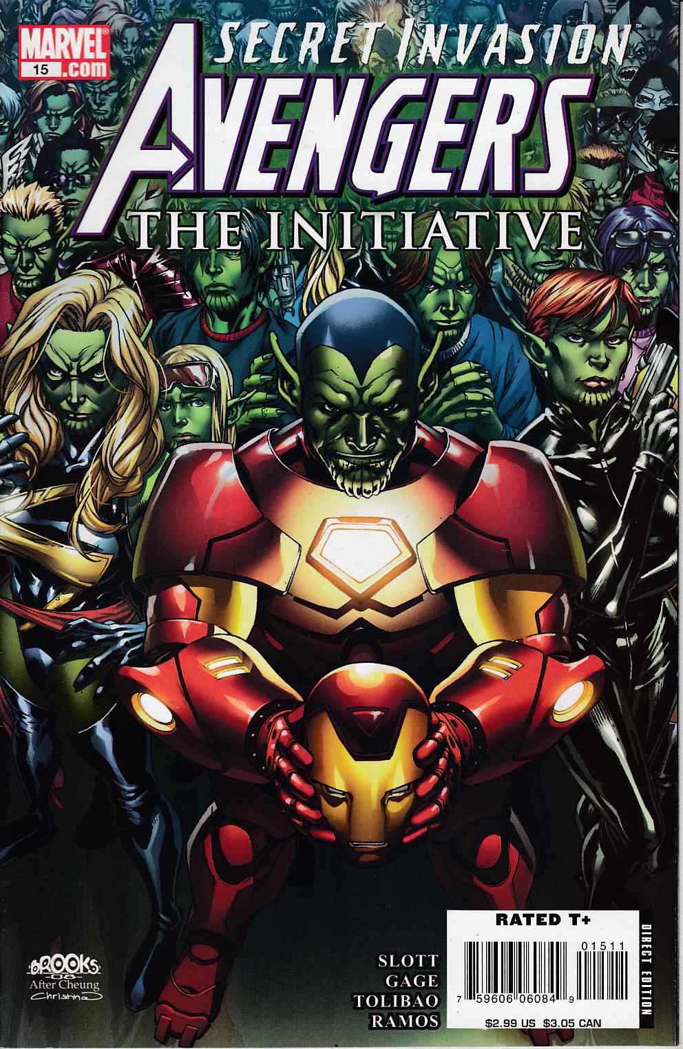 Avengers Initiative #15 Near Mint (9.4) [Marvel Comic] LARGE