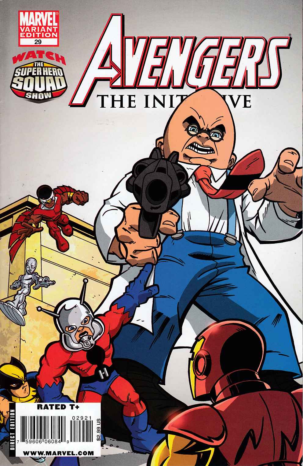 Avengers Initiative #29 Super Hero Squad Variant Cover Very Fine (8.0) [Marvel Comic] THUMBNAIL