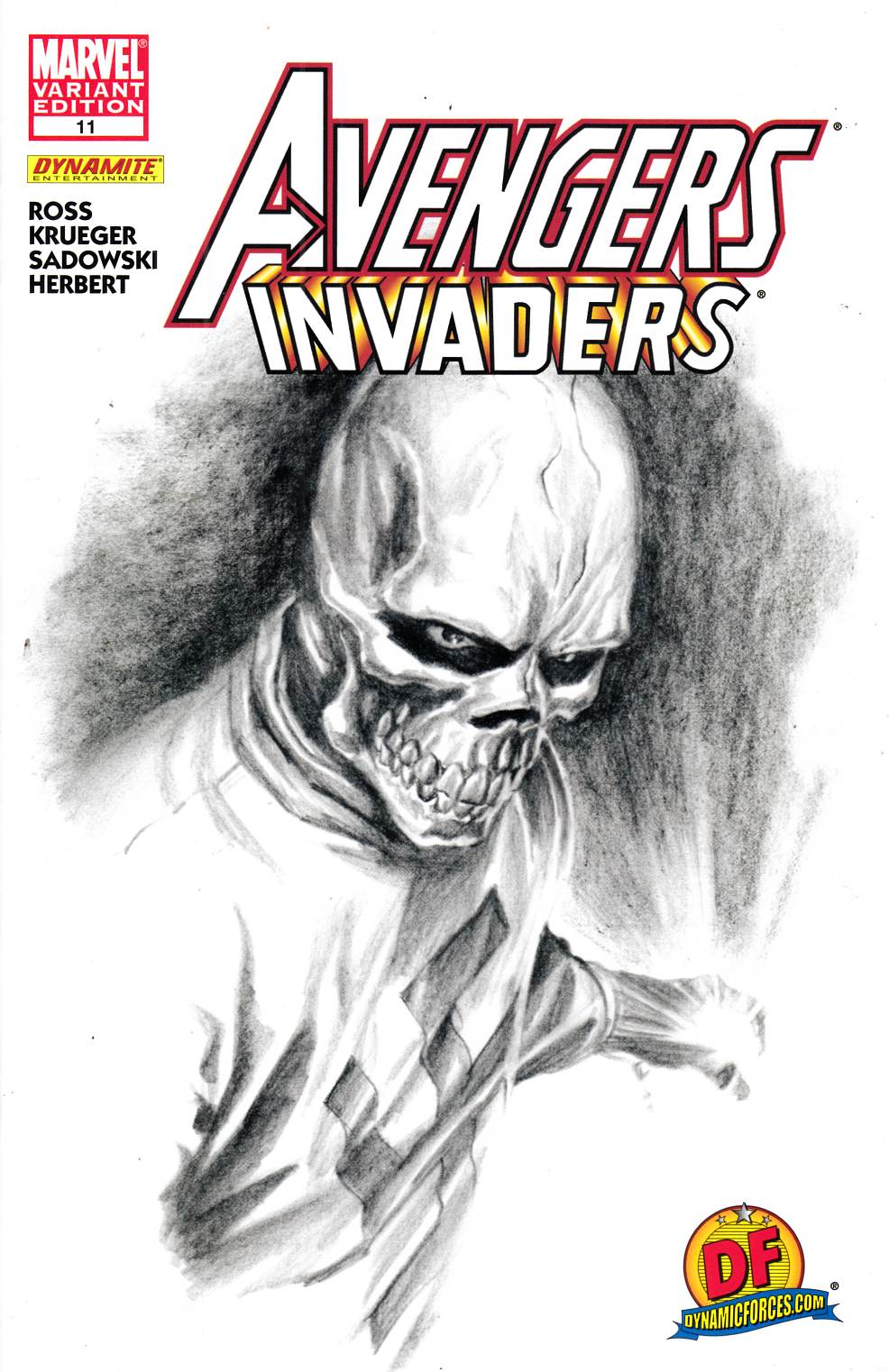 Avengers Invaders #11 DF Ross Variant Cover Near Mint (9.4) [Marvel Comic] THUMBNAIL
