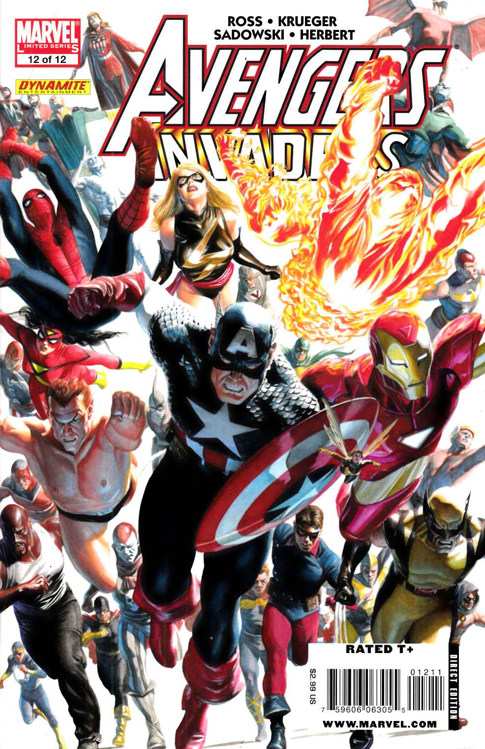 Avengers Invaders #12 Near Mint (9.4) [Marvel Comic] THUMBNAIL
