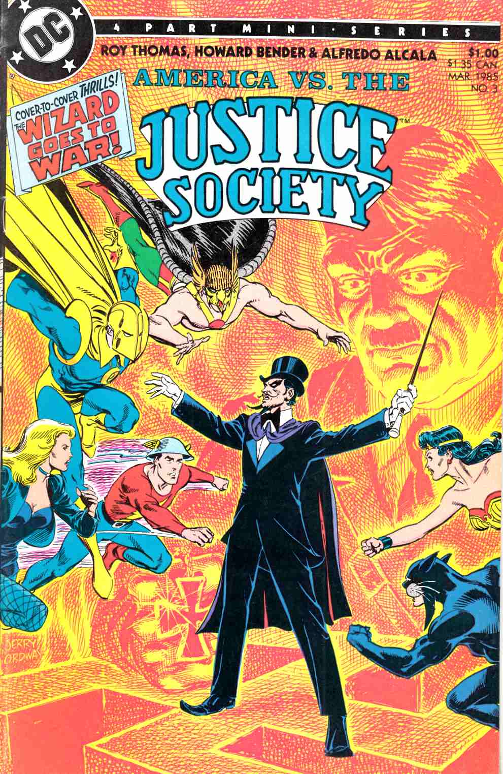 America vs the Justice Society #3 Very Fine (6.0) [DC Comic] LARGE