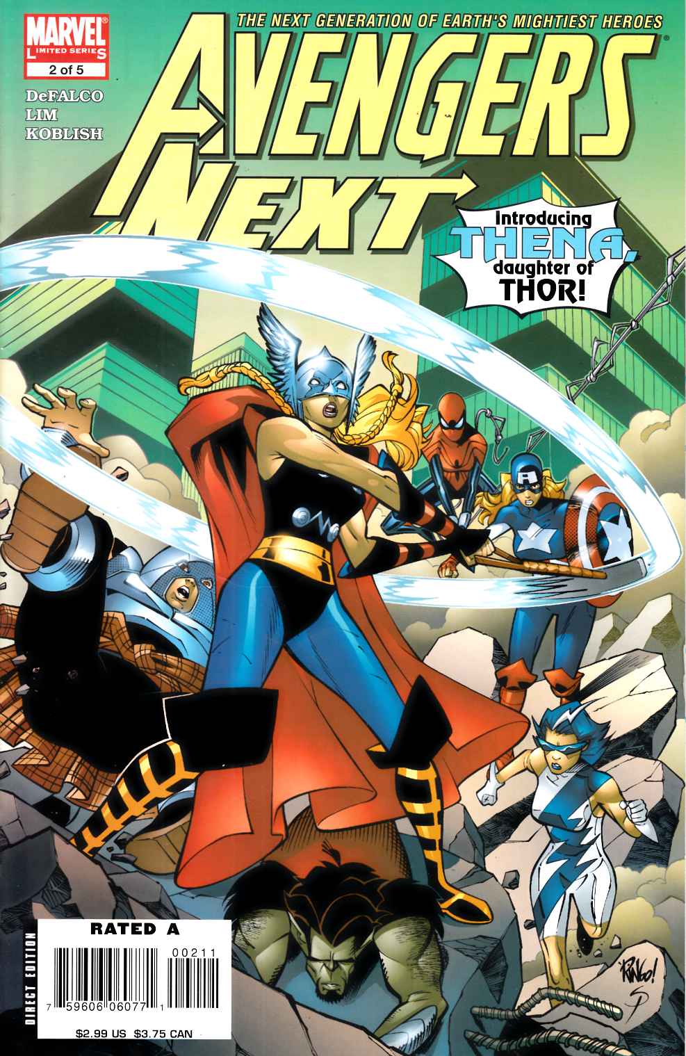 Avengers Next #2 Fine (6.0) [Marvel Comic] THUMBNAIL