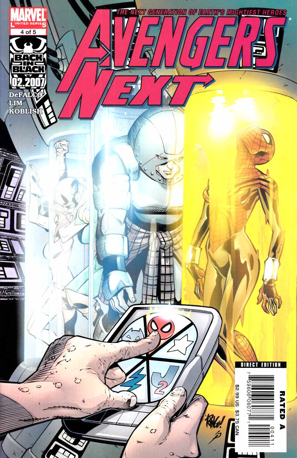 Avengers Next #4 Fine (6.0) [Marvel Comic] THUMBNAIL
