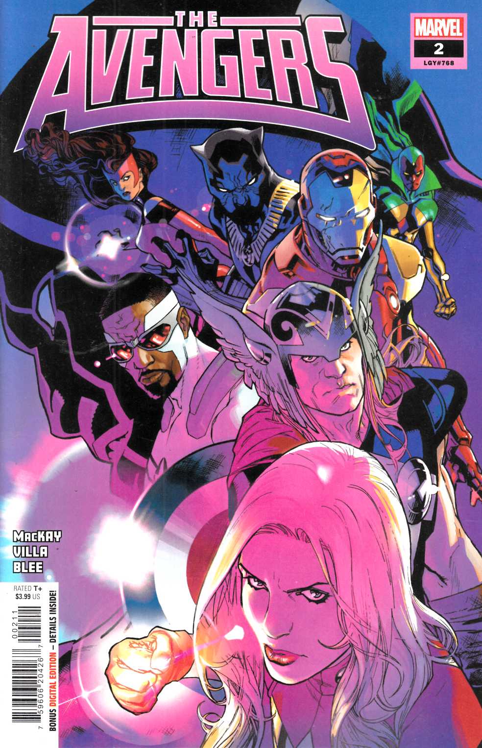 Avengers #2 Near Mint (9.4) [Marvel Comic] THUMBNAIL