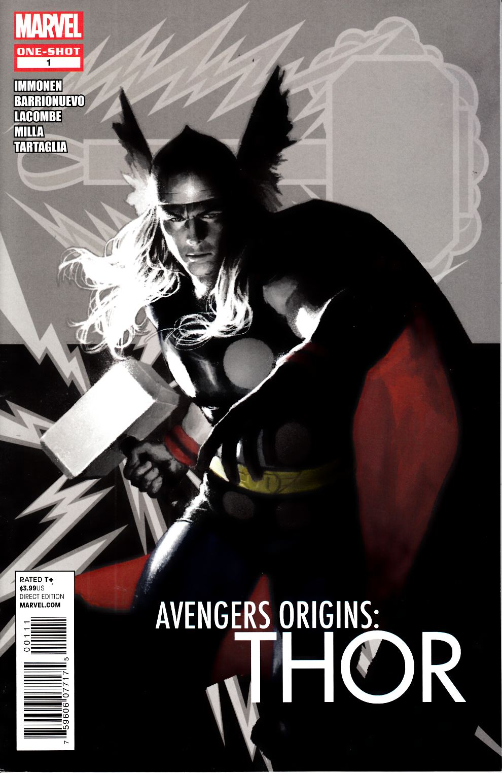 Avengers Origins Thor #1 Very Fine (8.0) [Marvel Comic] THUMBNAIL