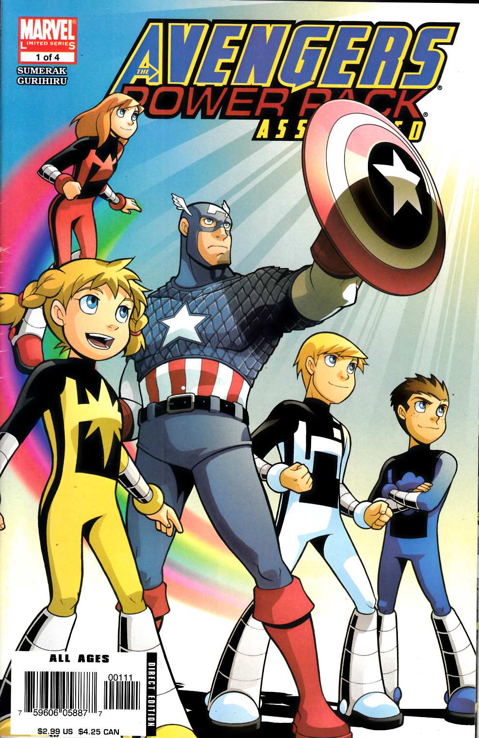 Avengers and Power Pack Assemble #1 Very Fine (8.0) [Marvel Comic] THUMBNAIL