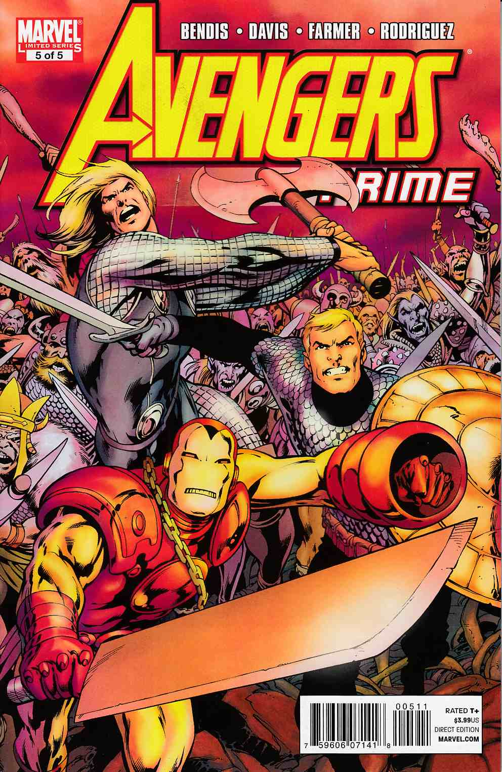 Avengers Prime #5 Near Mint (9.4) [Marvel Comic] THUMBNAIL