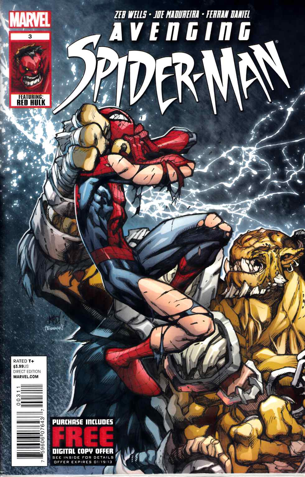 Avenging Spider-Man #3 Near Mint (9.4) [Marvel Comic] THUMBNAIL