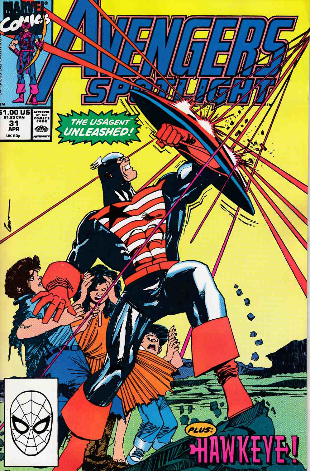Avengers Spotlight #31 Very Fine Minus (7.5) [Marvel Comic] THUMBNAIL
