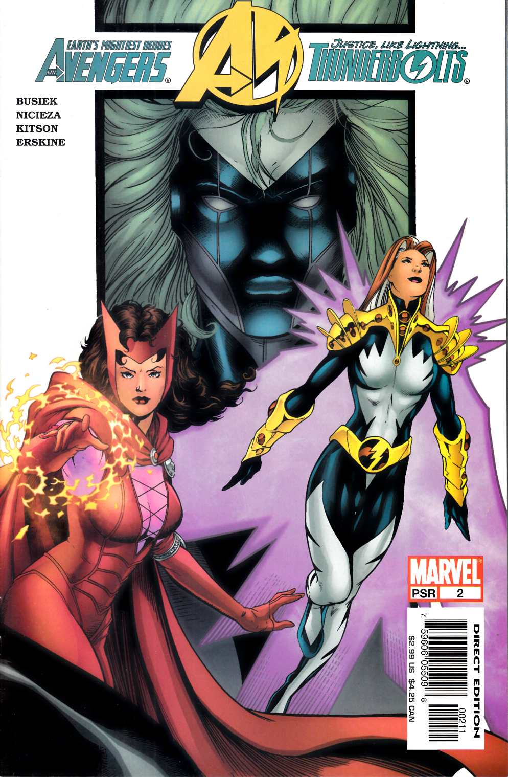 Avengers Thunderbolts #2 Very Fine (8.0) [Marvel Comic] THUMBNAIL