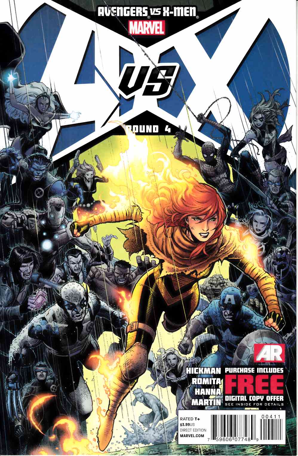 Avengers vs X-Men #4 Near Mint (9.4) [Marvel Comic] LARGE