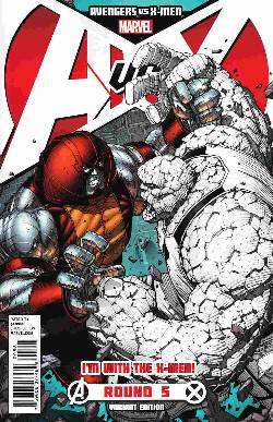 Avengers vs X-Men #5 X-Men Team Variant Cover [Comic] LARGE