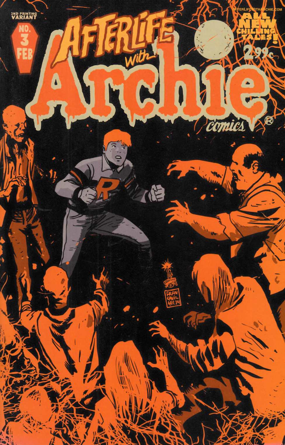 Afterlife with Archie #3 Second Printing Very Fine (8.0) [Archie Comic] THUMBNAIL