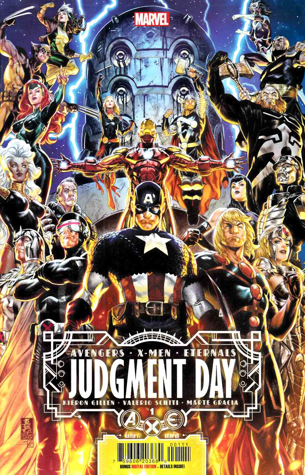 Avengers X-Men Eternals Judgment Day #1 Near Mint (9.4) [Marvel Comic] THUMBNAIL