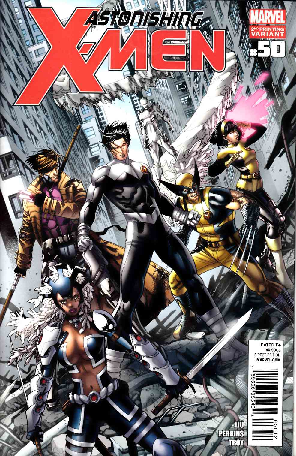 Astonishing X-Men #50 Second Printing Near Mint (9.4) [Marvel Comic] THUMBNAIL