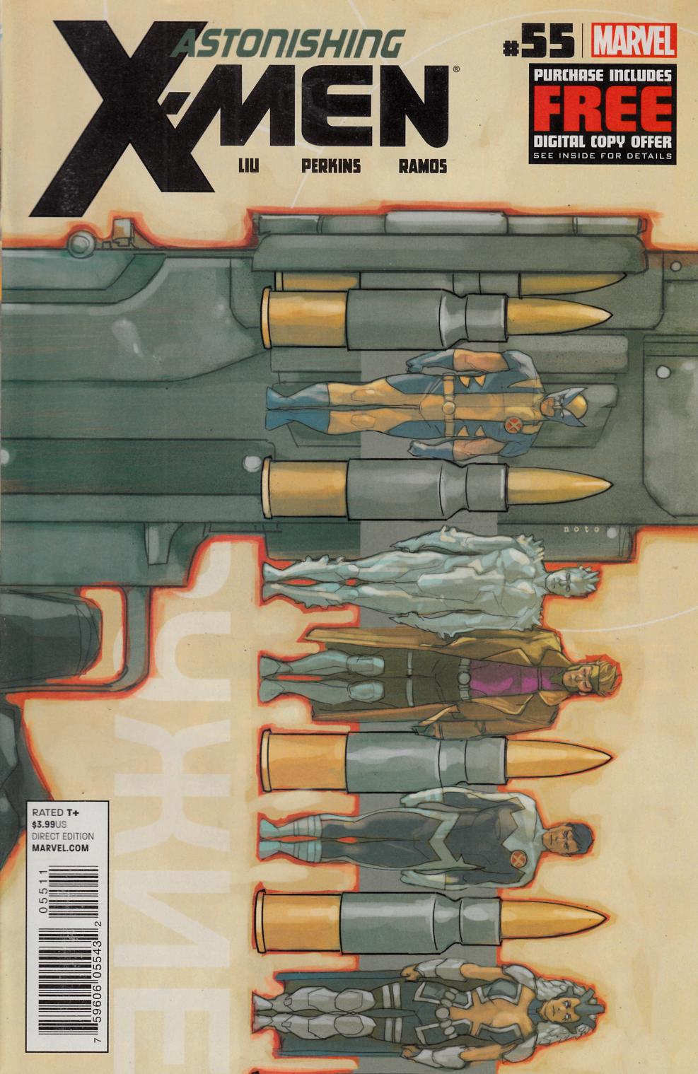 Astonishing X-Men #55 Near Mint (9.4) [Marvel Comic] THUMBNAIL