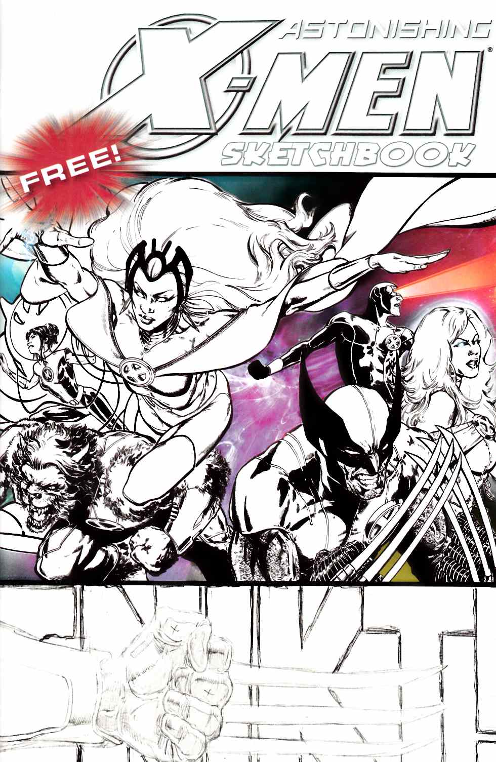 Astonishing X-Men Sketchbook #0 Very Fine (8.0) [Marvel Comic] THUMBNAIL