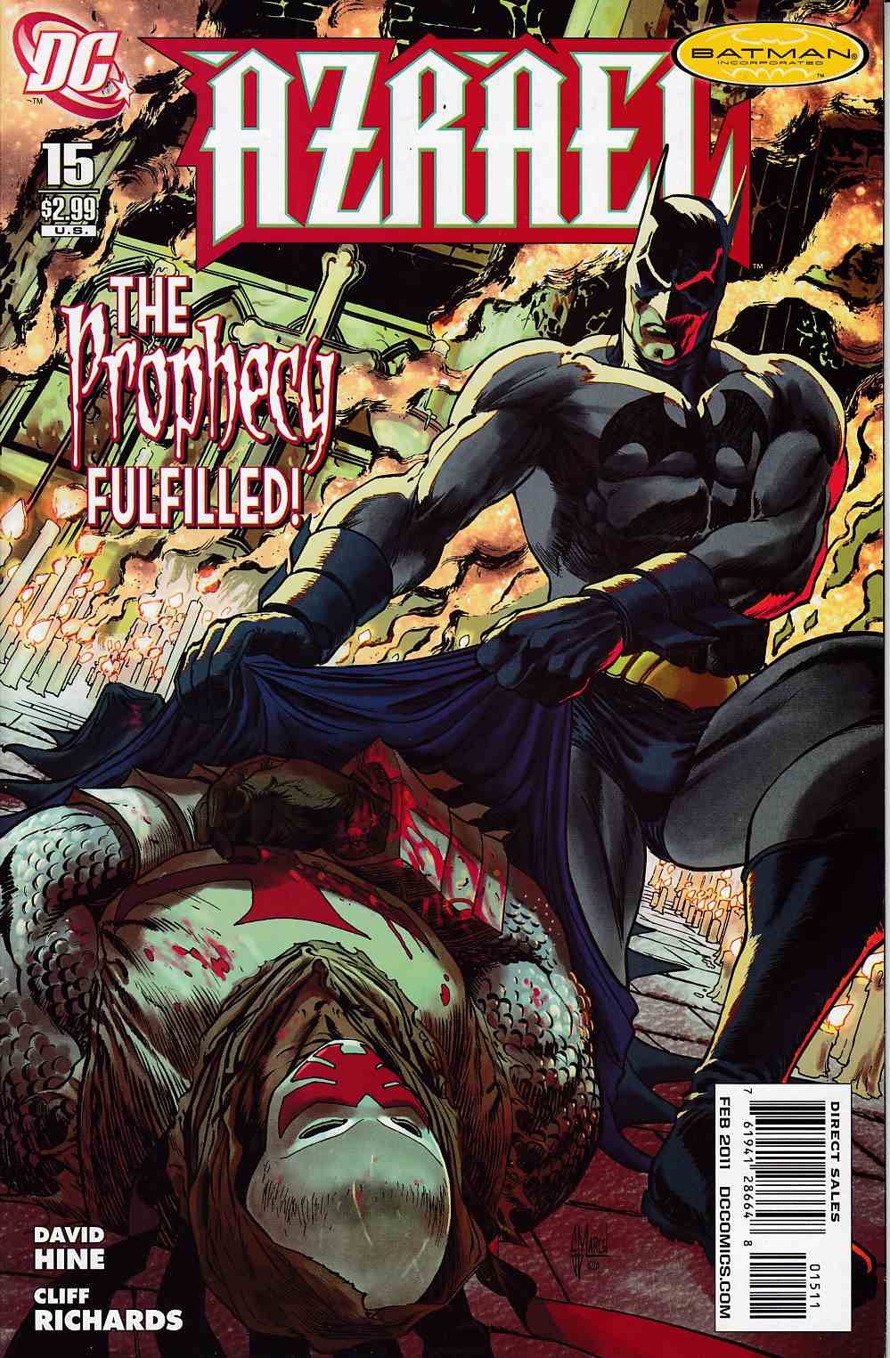 Azrael #15 Near Mint (9.4) [DC Comic] THUMBNAIL