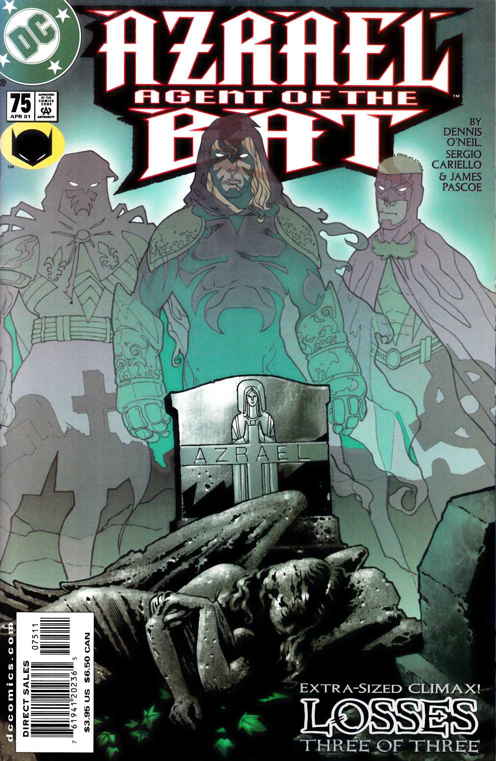 Azrael Agent of the Bat #75 Very Fine (8.0) [DC Comic] LARGE