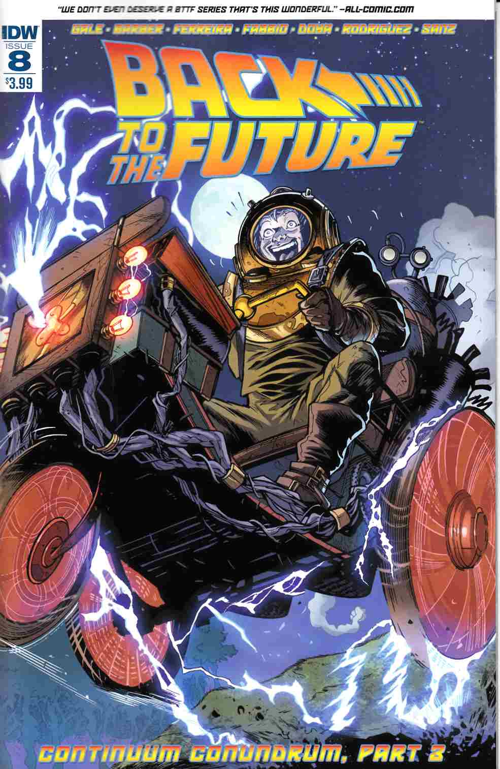 Back to the Future #8 [IDW Comic] THUMBNAIL