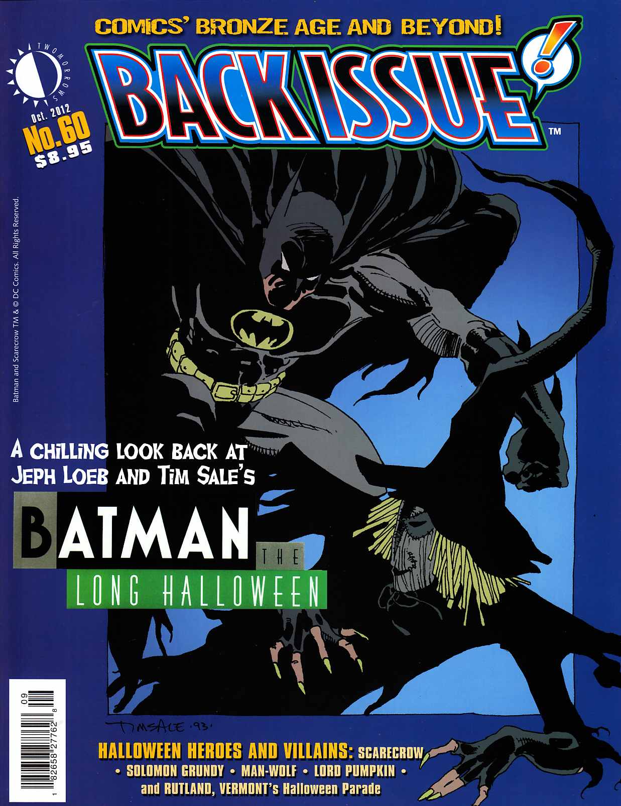 Back Issue Magazine #60 Near Mint (9.4) [TwoMorrows] THUMBNAIL