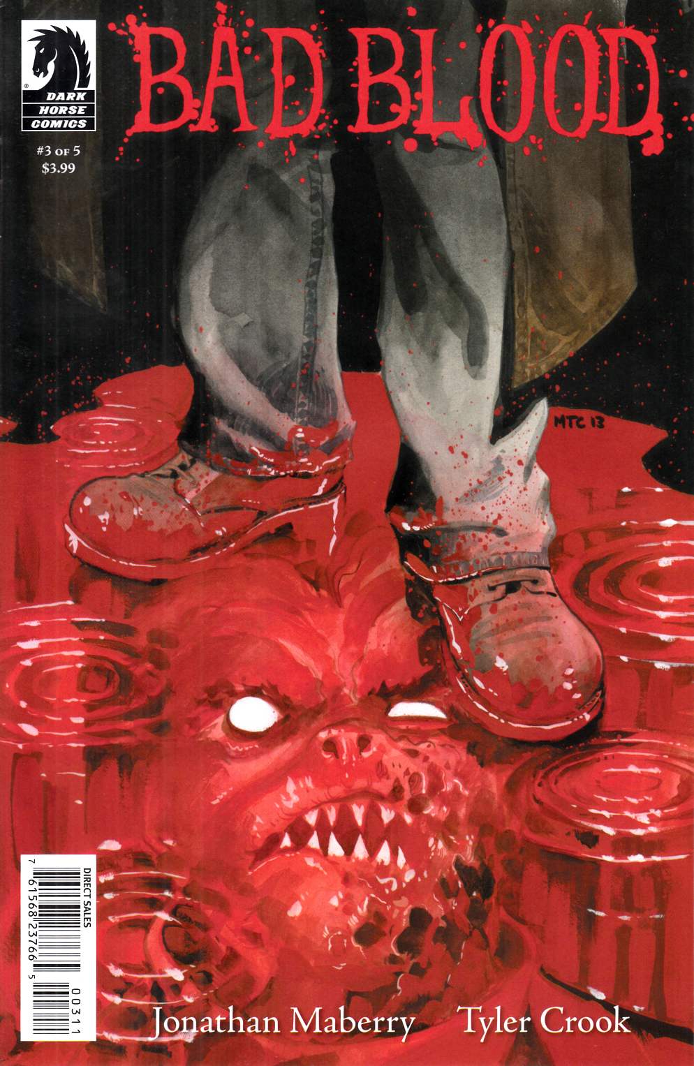 Bad Blood #3 Near Mint (9.4) [Dark Horse Comic] THUMBNAIL