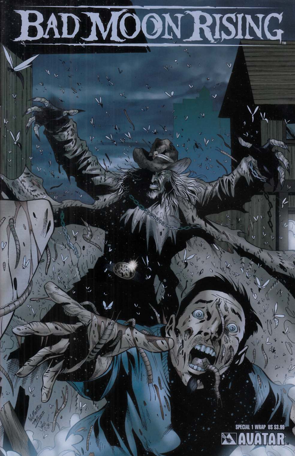 Bad Moon Rising Special #1 Wrap Cover Near Mint (9.4) [Avatar Comic] LARGE
