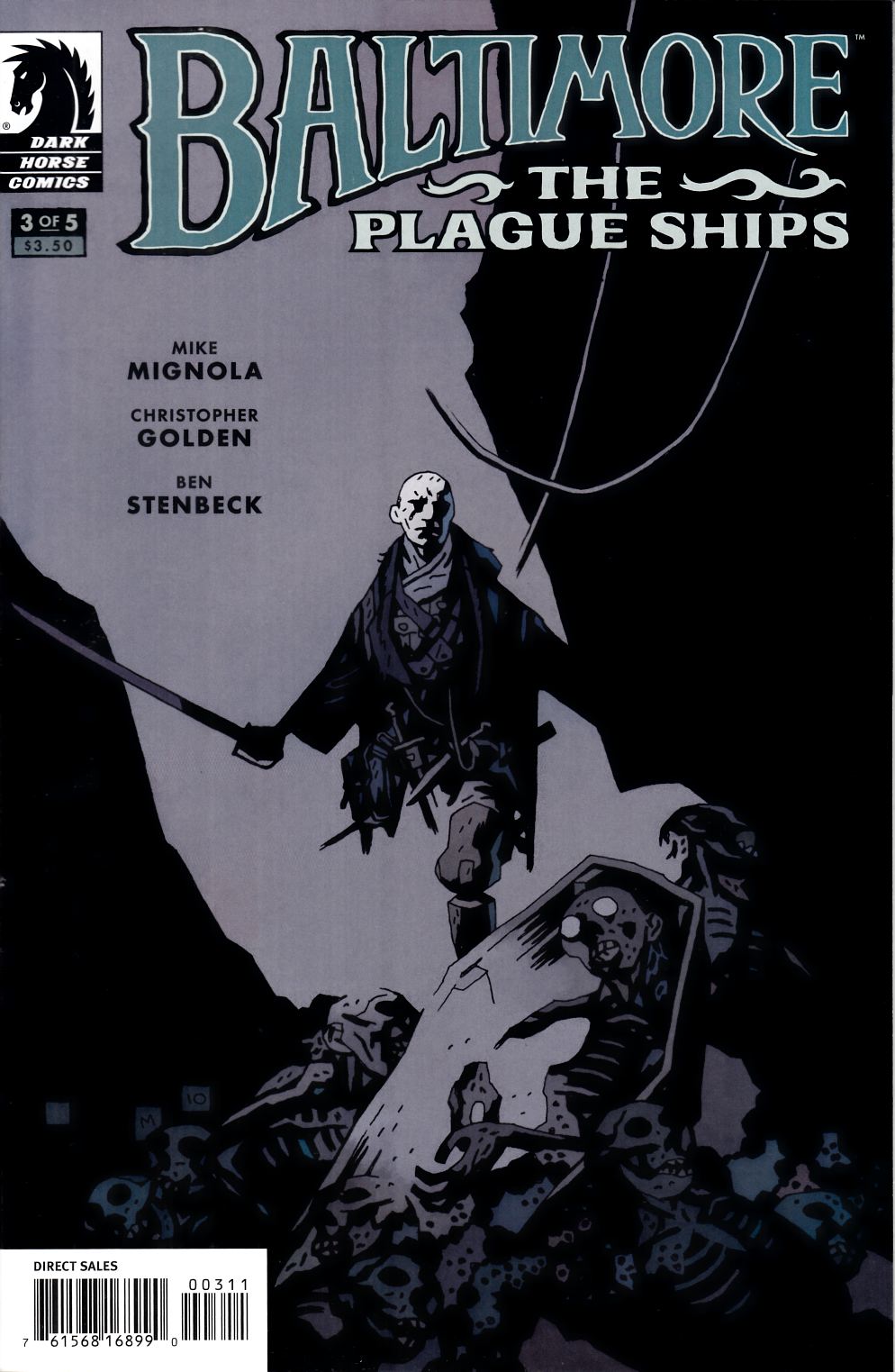 Baltimore Plague Ships #3 Near Mint (9.4) [Dark Horse Comic] THUMBNAIL