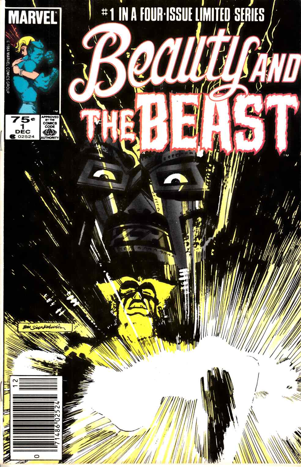 Beauty and the Beast #1 Newsstand Edition Fine (6.0) [Marvel Comic] THUMBNAIL