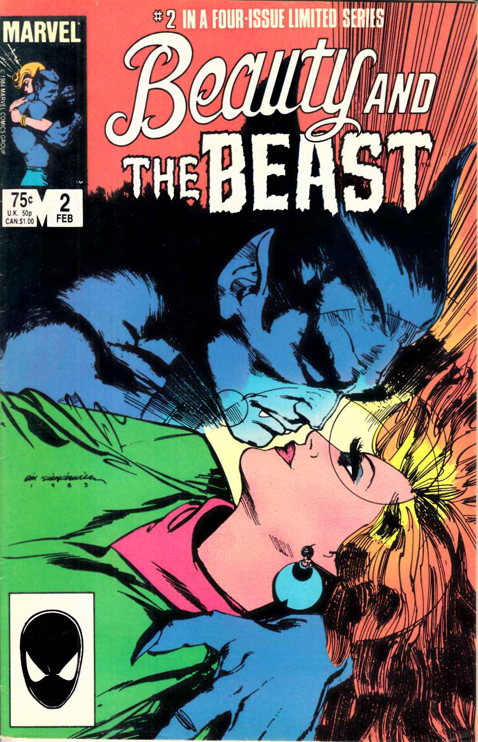 Beauty and the Beast #2 Fine (6.0) [Marvel Comic] THUMBNAIL