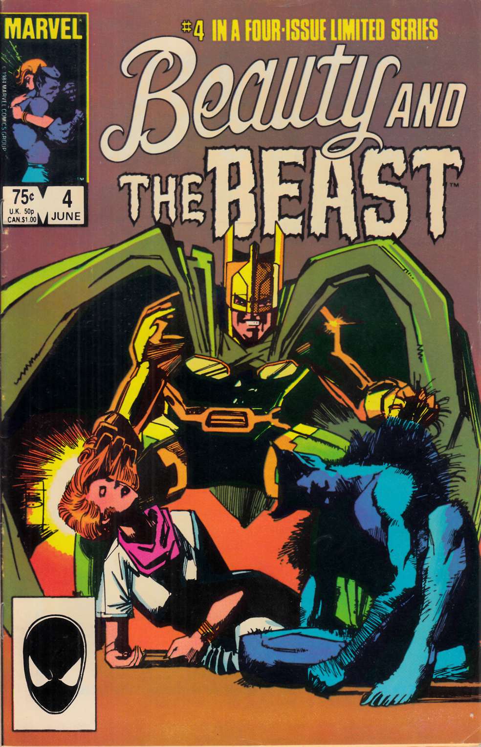 Beauty and the Beast #4 Fine (6.0) [Marvel Comic] THUMBNAIL
