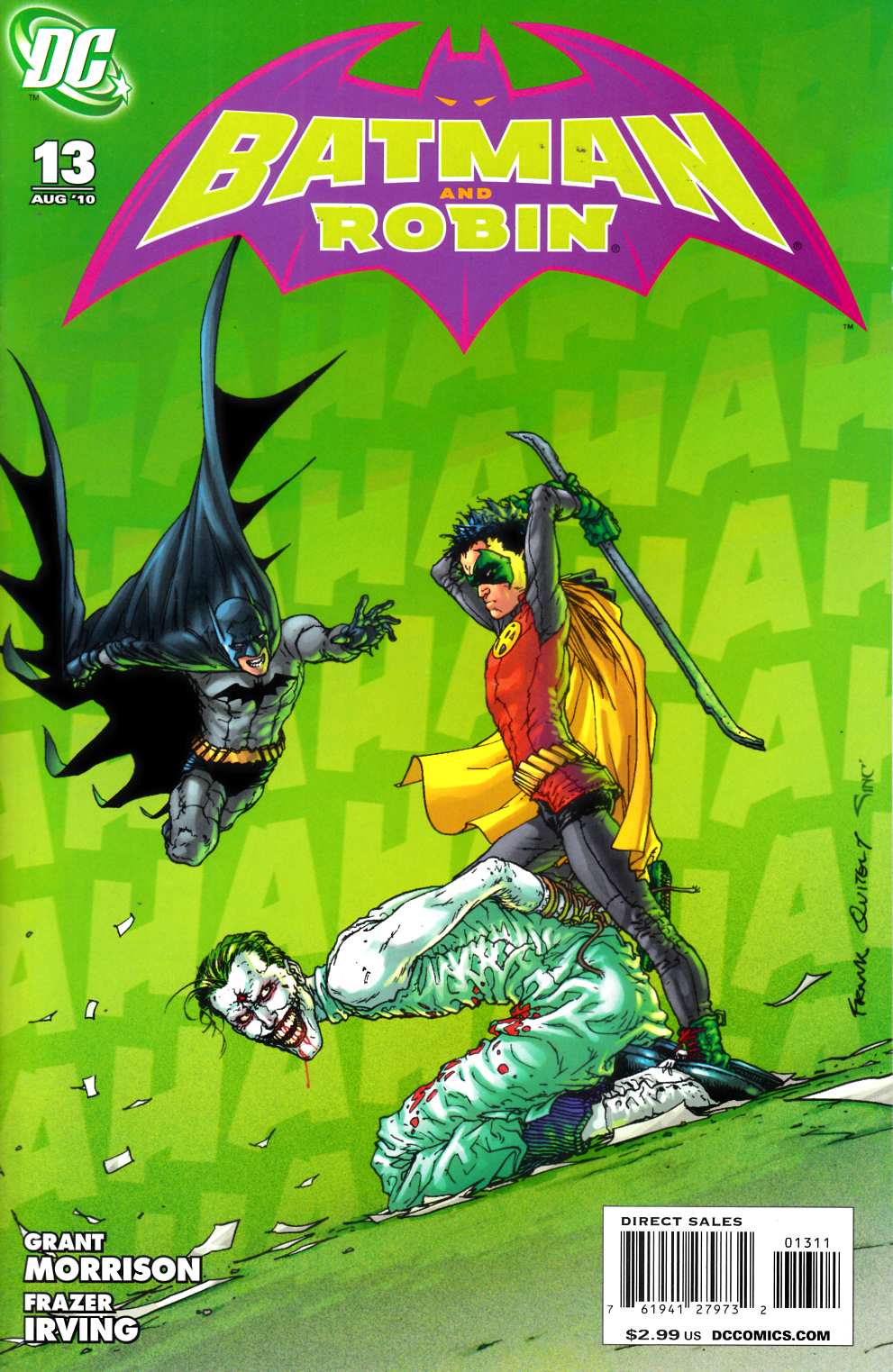 Batman and Robin #13 Near Mint Minus (9.2) [DC Comic] THUMBNAIL