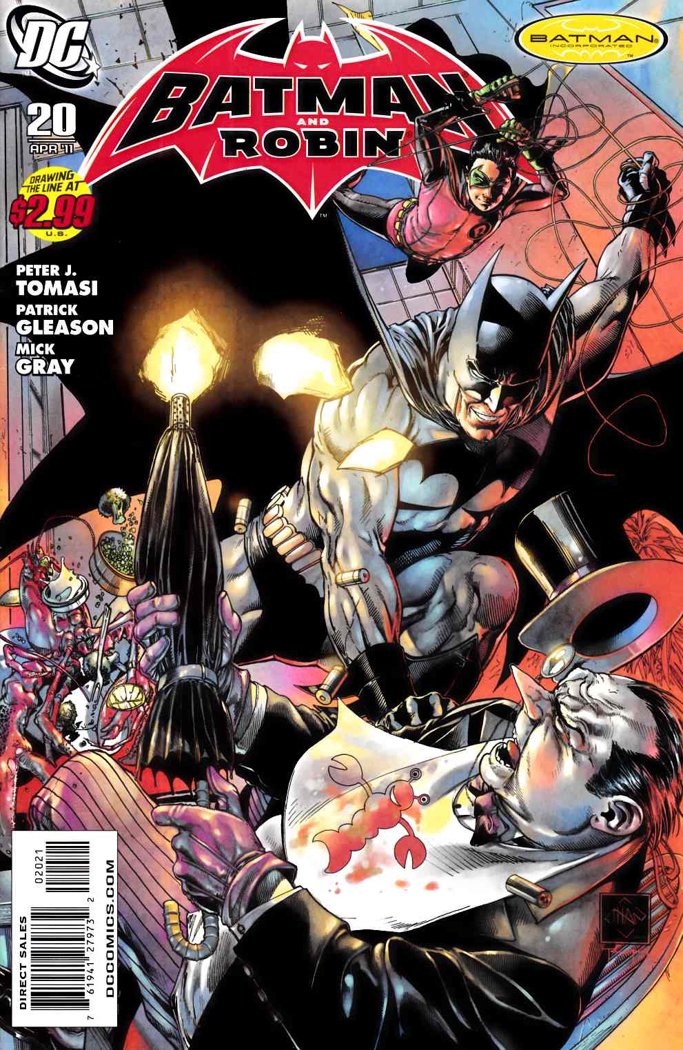 Batman and Robin #20 Van Sciver Variant Cover Very Fine (8.0) [DC Comic]