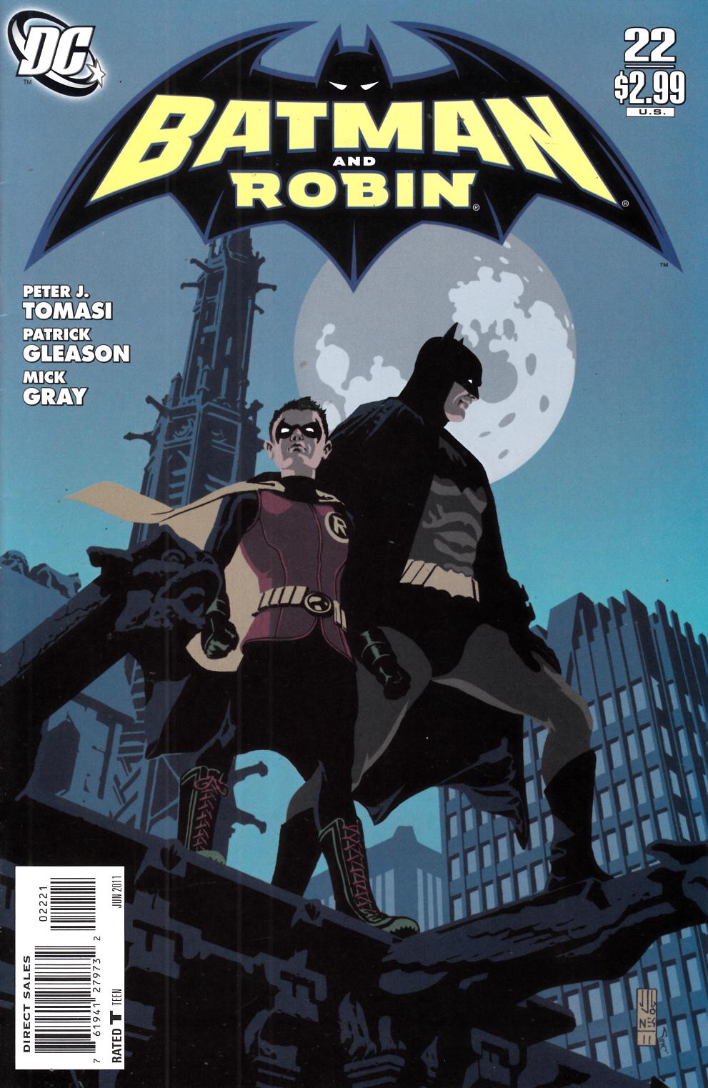 Batman and Robin #22 Jones Variant Cover Near Mint (9.4) [DC Comic] LARGE