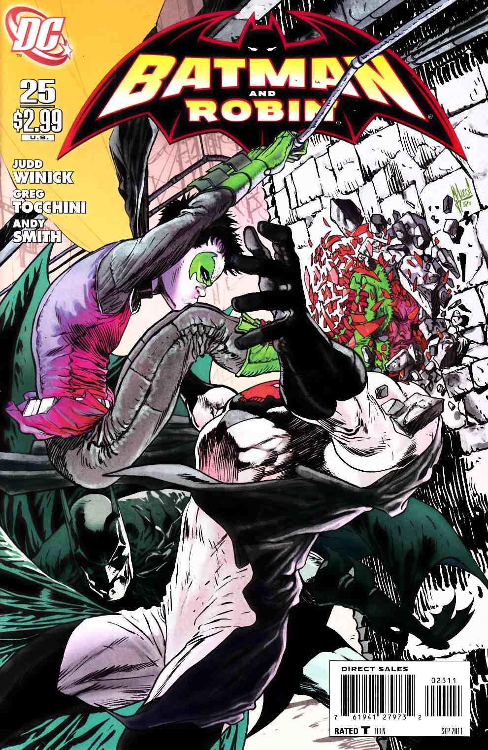 Batman and Robin #25 Very Fine (8.0) [DC Comic] LARGE