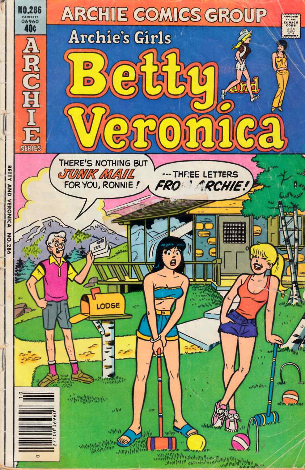 Betty and Veronica #286 Good (2.0) [Archie Comic] LARGE