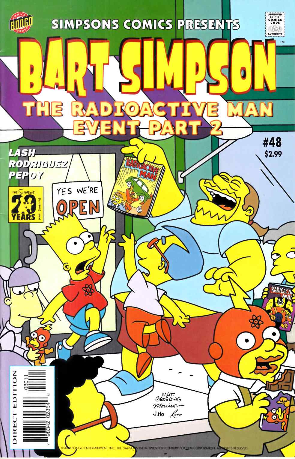 Bart Simpson Comics #48 Fine (6.0) [Bongo Comic] THUMBNAIL