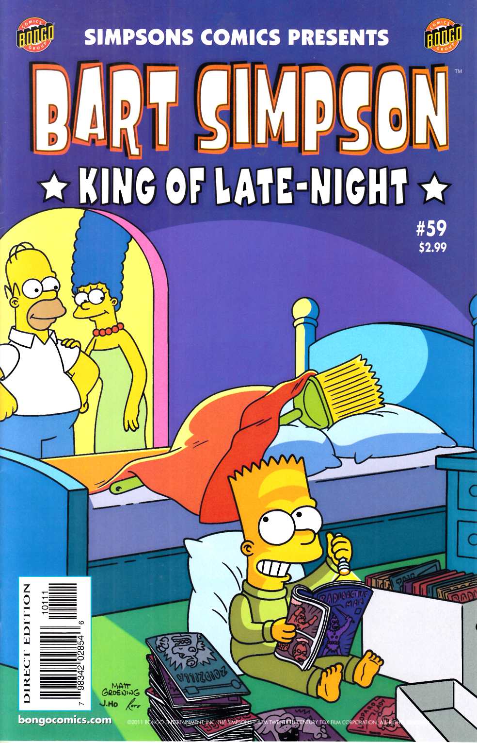 Bart Simpson Comics #59 Fine (6.0) [Bongo Comic] THUMBNAIL