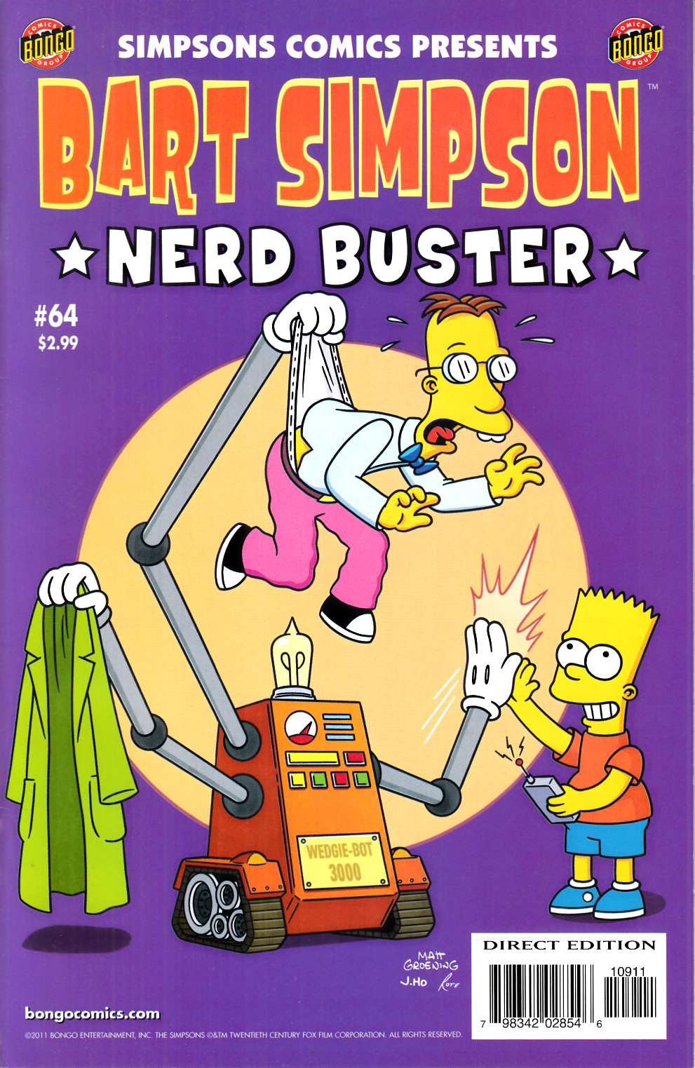 Bart Simpson Comics #64 Very Fine (8.0) [Bongo Comic] THUMBNAIL