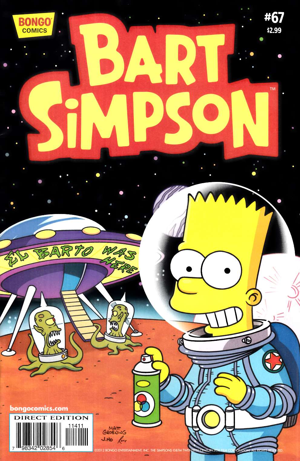 Bart Simpson Comics #67 Very Fine (8.0) [Bongo Comic] LARGE
