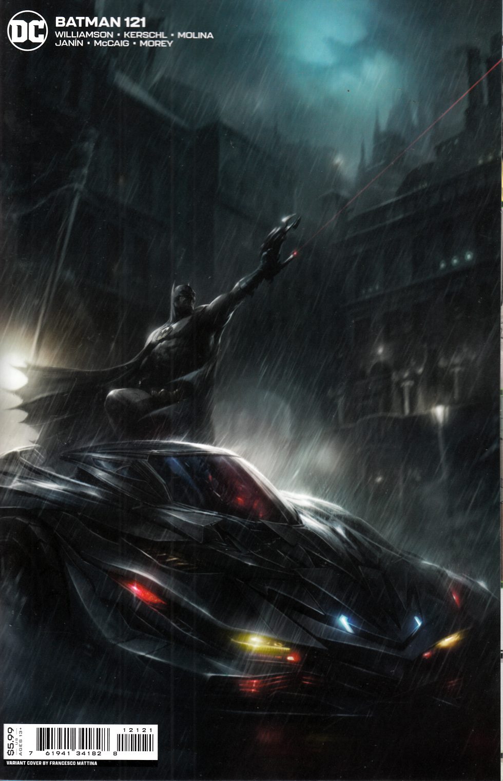Batman #121 Mattina Variant Cover Near Mint (9.4) [DC Comic] THUMBNAIL
